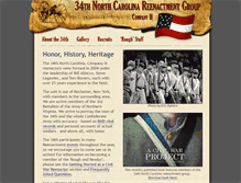 Tablet Screenshot of 34nc.com